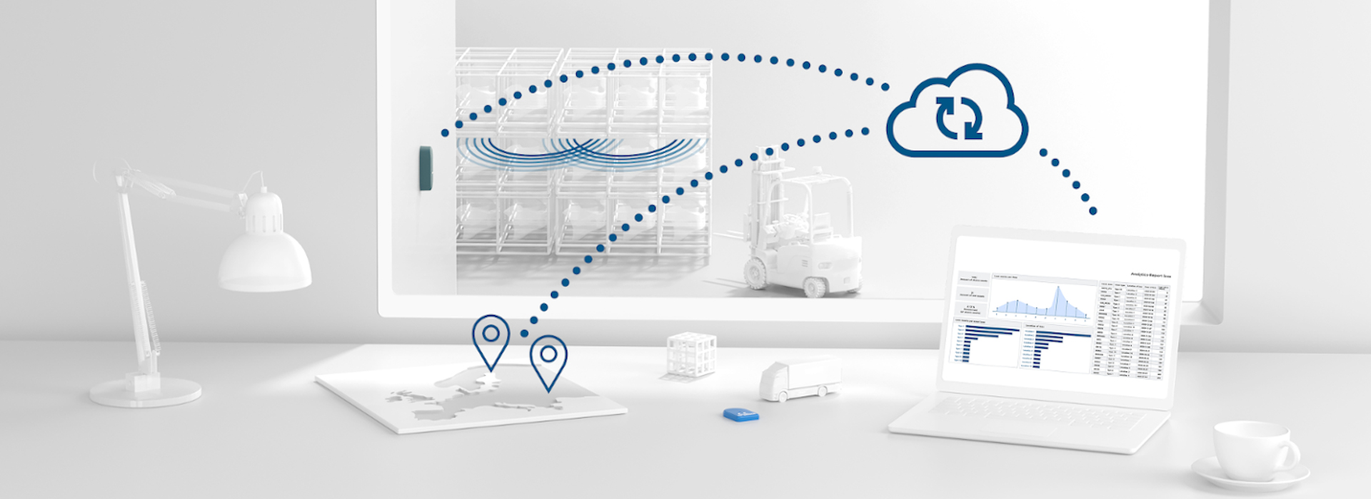 Logistical Objects Assets Tracking Solution Bosch Track and Trace