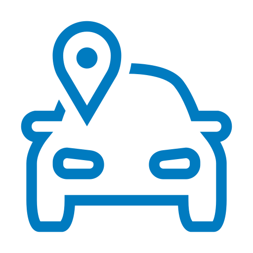 Car locator icon