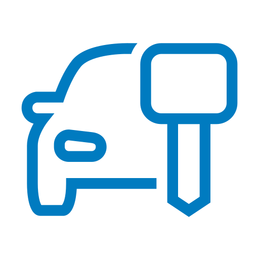 Car rental icon