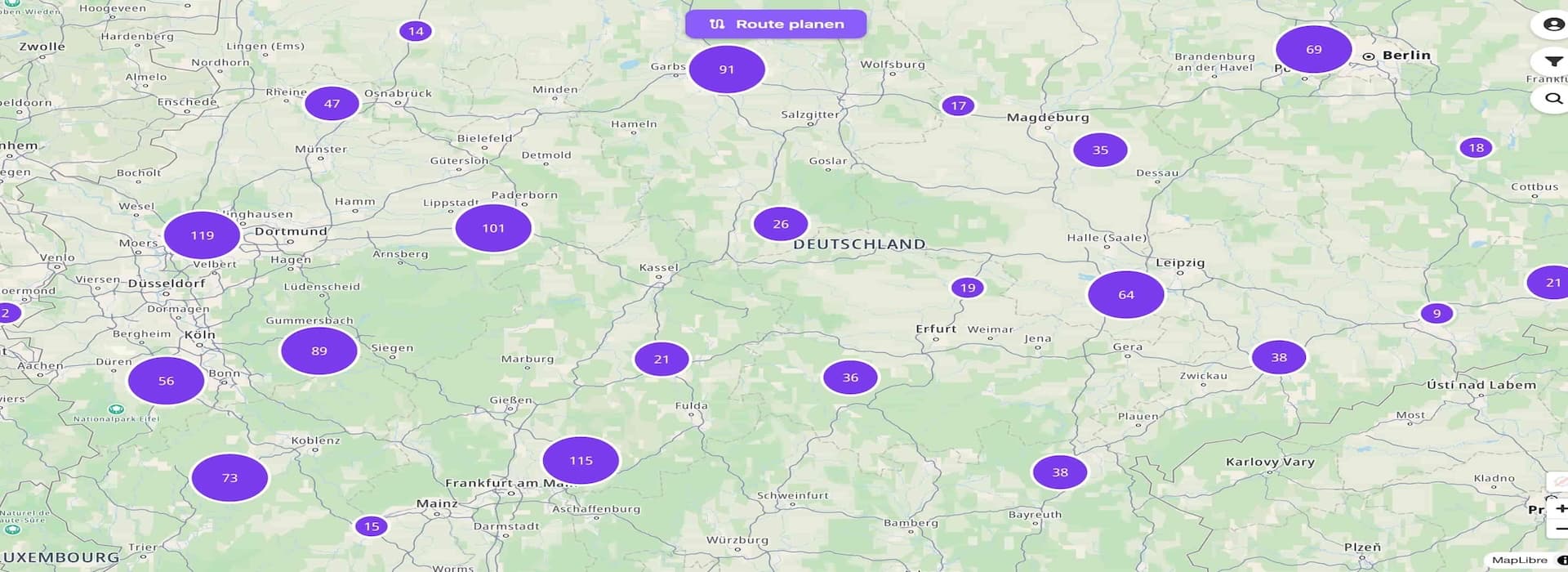 cargovibe route planner