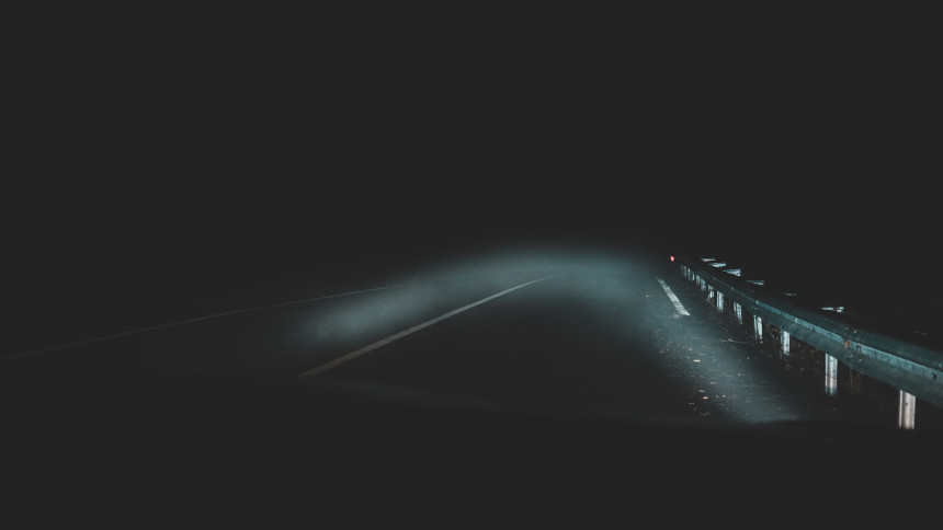 Foggy road 