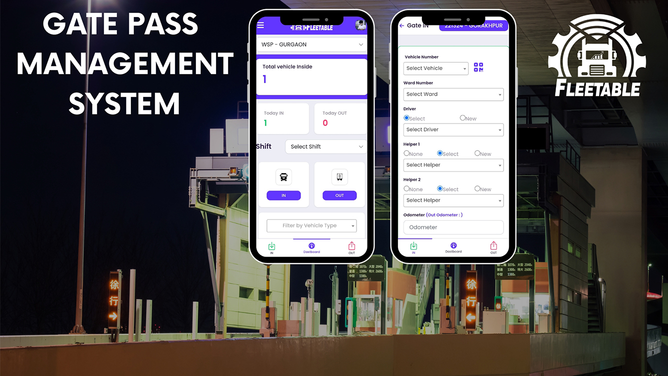 Fleetable Gate Pass Management System