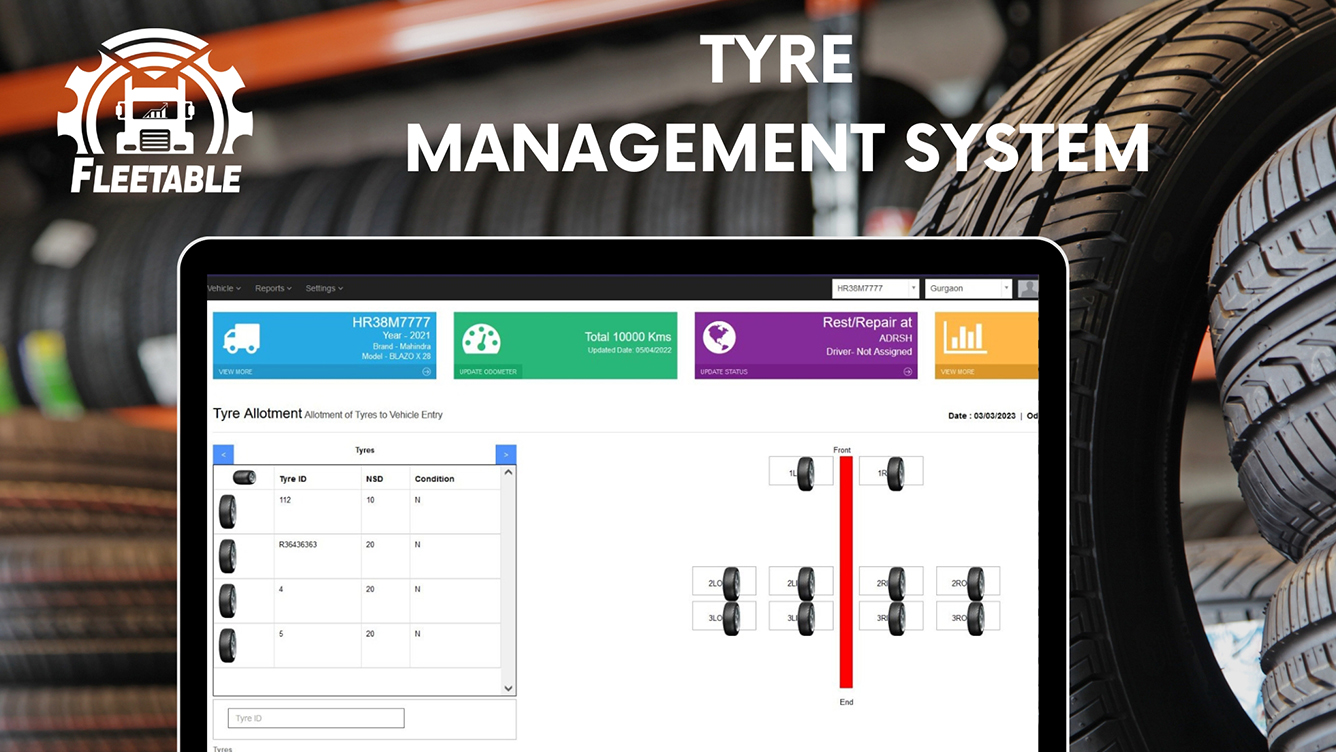 Fleetable Tyre Management System