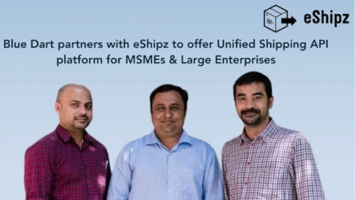 Blue Dart partners with eShipz to offer Unified Shipping API platform for MSMEs & Large Enterprises