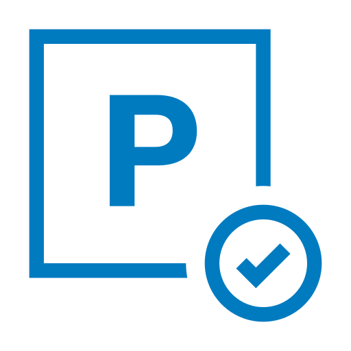 Parking check icon