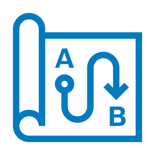 Route from A to B