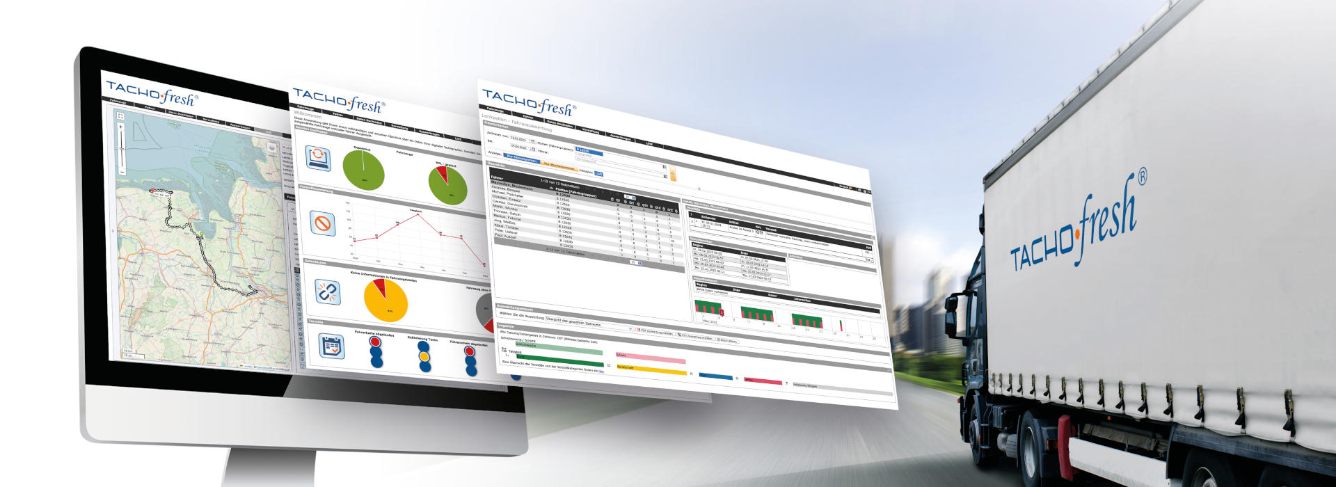 TACHOfresh – Webbasiertes Tachographendaten Management