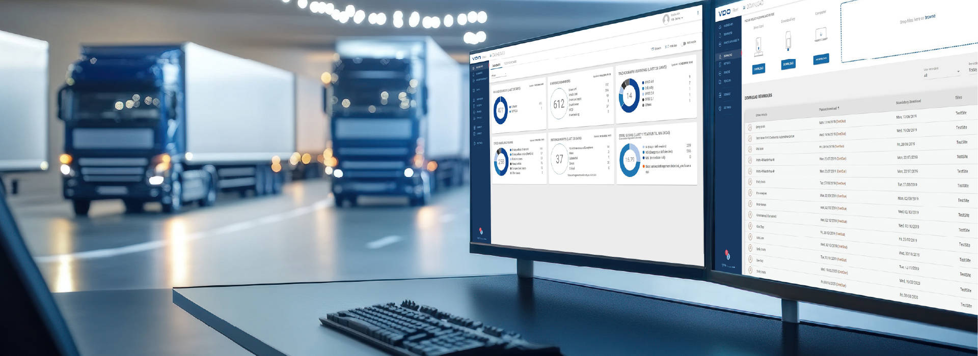 VDO Fleet Tachograph Management auf Bosch L.OS